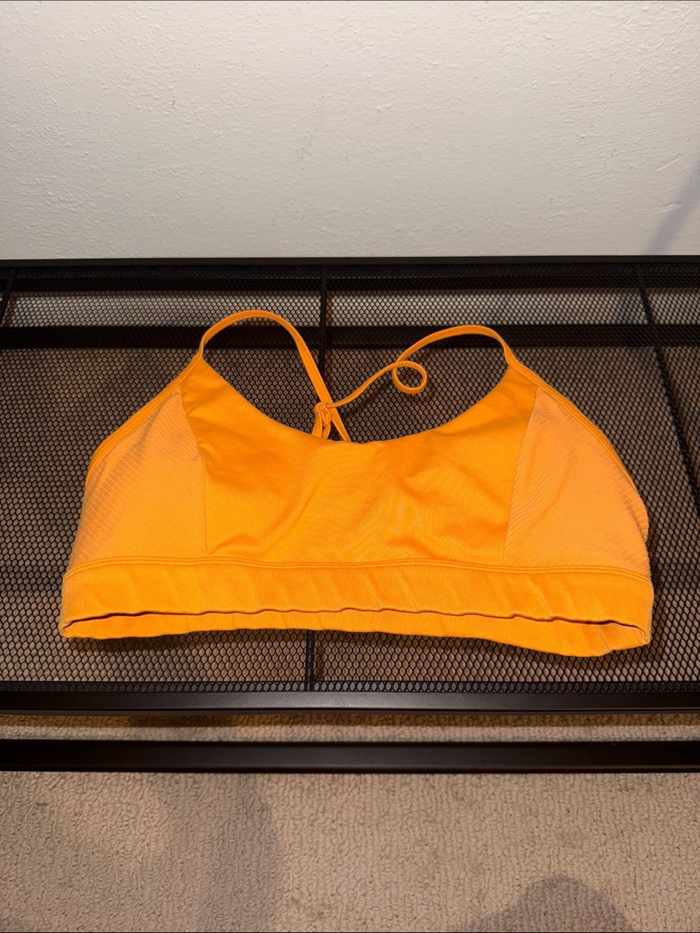 Alo Orange Sports Bra